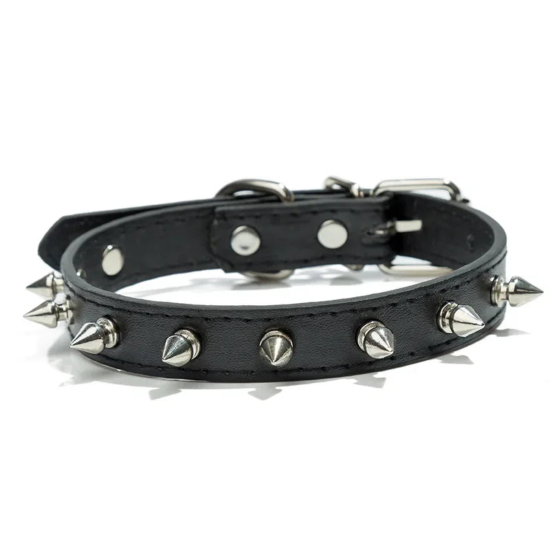 Collier pique pour chien noir